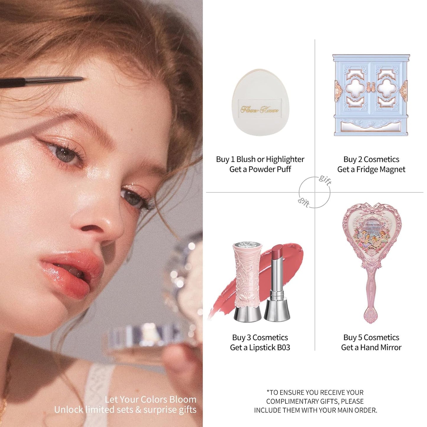 Flower Knows Shell's Jewel Nourishing Lip Glaze,Hydrating Clear Lip Gloss with Hyaluronic,Shimmer Moisturizing Plumping Oil,Non-Sticky Formula,0.16 fl.oz(P06 Lunar Jelly)