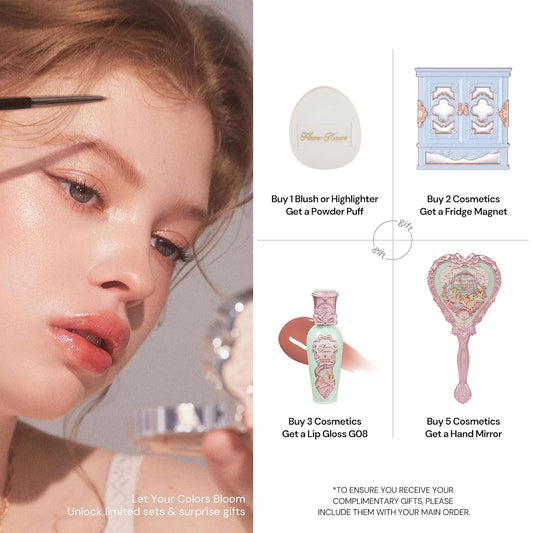 Flower Knows Violet Strawberry Rococo Glowy Lip Gloss,Moisturizing Shine Lip Oil,Hydrating Glitter Lip Plumper Makeup for Girls&Women,Vegan & Cruelty-Free,0.12 Fl Oz,1 Count(G02 Rasberry Booze)