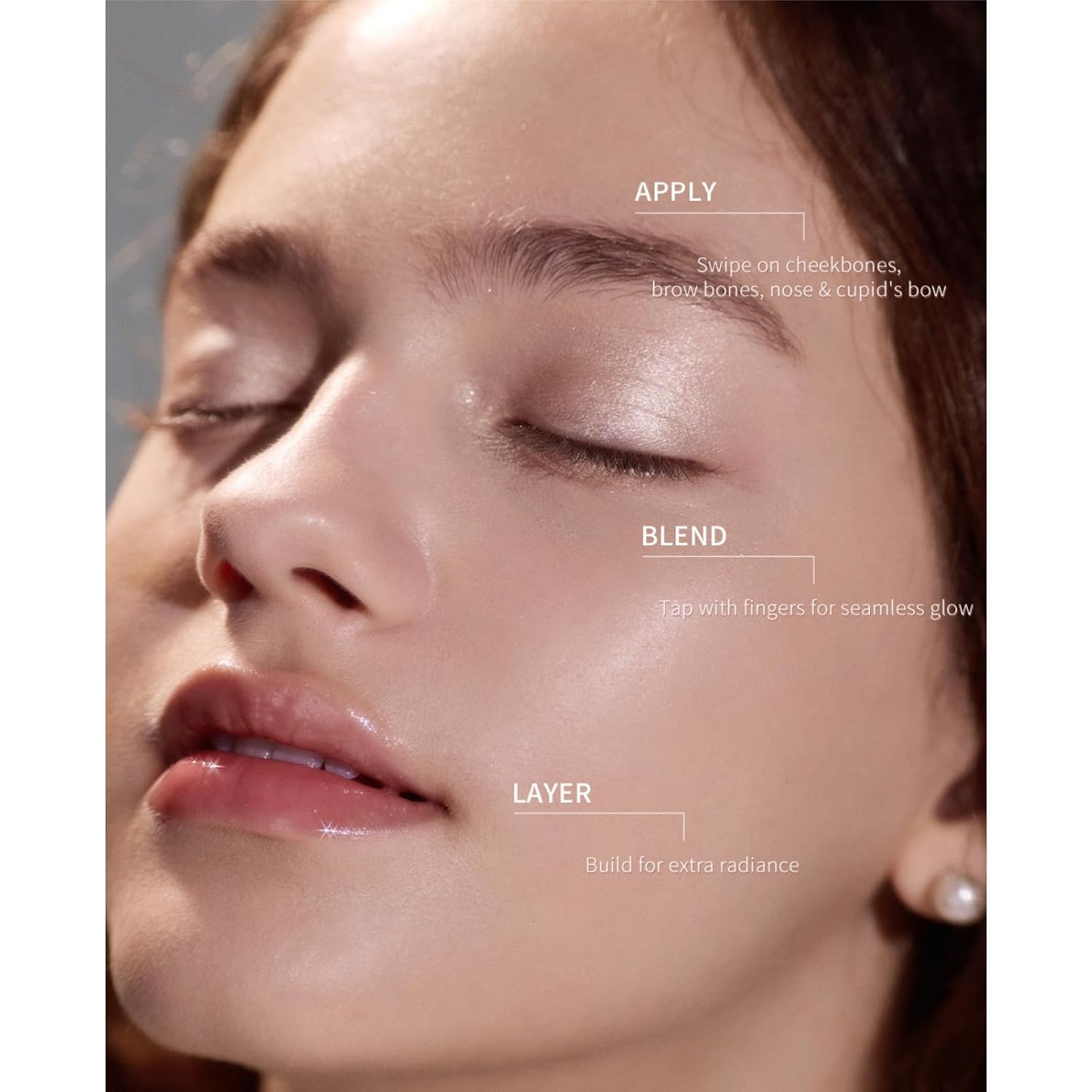 Flower Knows Shell's Jewel 2-in-1 Under Eye Highlighter Stick,Smudge-Proof Creamy Shimmer EyeShadow Stick,Dual-Color Highlighter,Convenient Multi-Use Makeup Pencil,(01 Vanilla White)